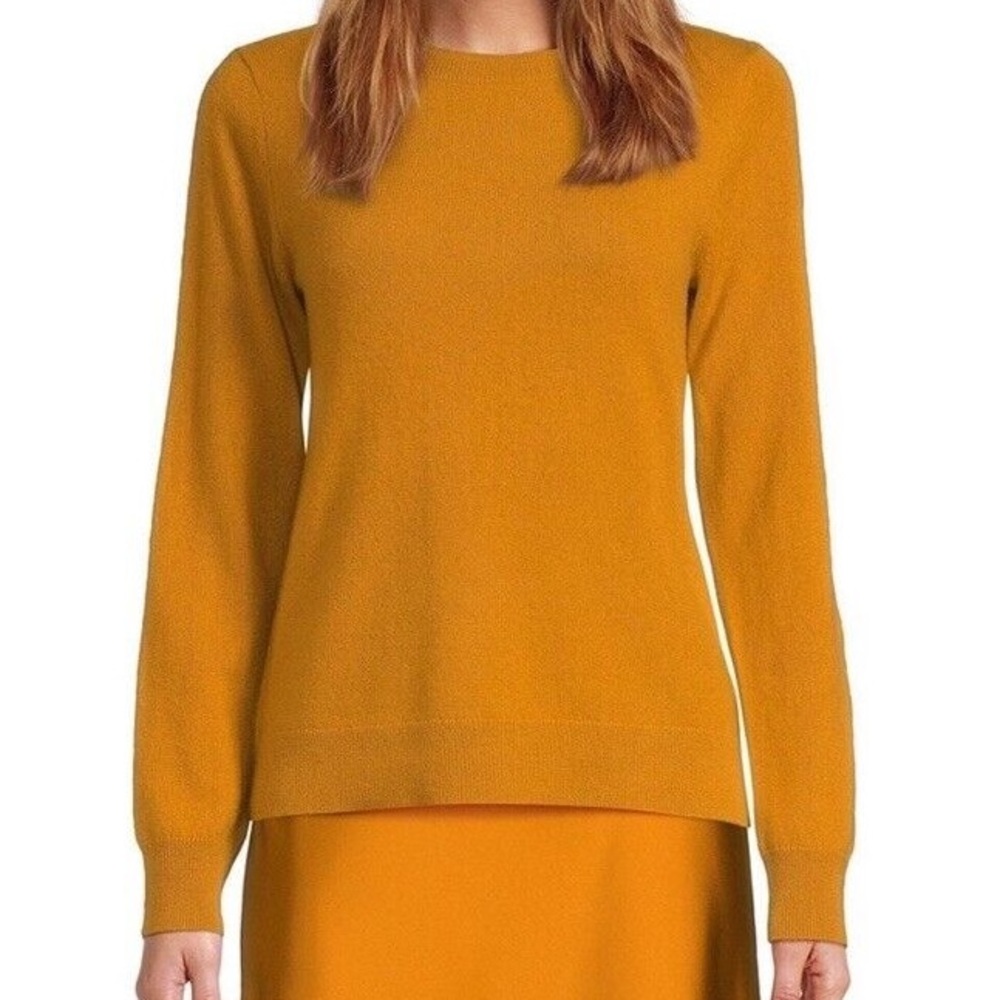 ANTONIO MELANI Orange Crew Neck Sweater